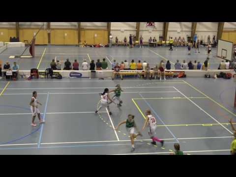 Tallink-turnaus 2016 B-tytöt kutsu TampereenPyrintö-SkuruIKBasket 28-35 160827