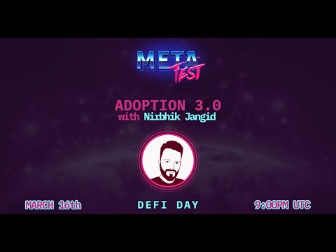 MetaFest 2021 - Adoption 3.0 by Nirbhik Jangid