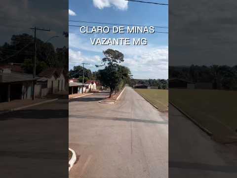Claro de minas, vazante Minas Gerais.