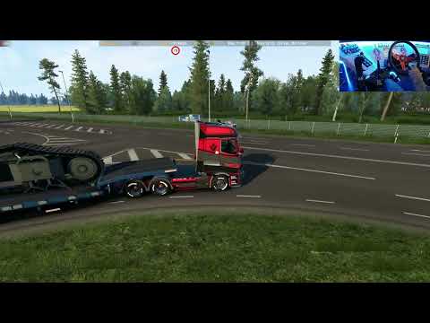 (DELIVERY_110) ETS2 . Tracks (11t). Jonkoping/Sweden to Orebro/Sweden. Renault T Evolution.