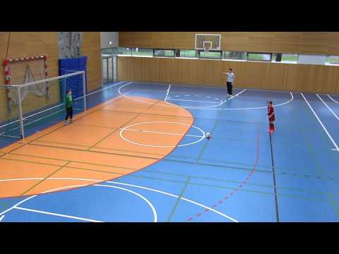 Elfmeterschiessen Halbfinale Toyota-Cup E-Jugend
