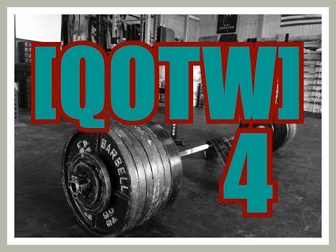 [QOTW] Best Equipment for a HOME Gym!