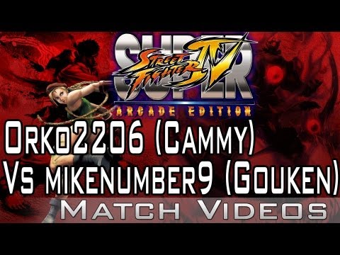 Orko2206 (Cammy) Vs mikenumber9 (Gouken) SSF4 AE 2012 Match Video 1080p HD Super Street Fighter 4