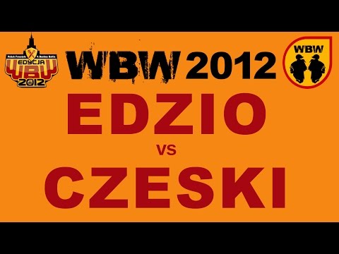 Edzio 🆚 Czeski 🎤 WBW 2012 el.2 (freestyle rap battle) Finał