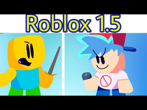 Friday Night Funkin' VS Roblox 1.5 DEMO FULL WEEK (FNF Mod/Hard) (Roblox X FNF)