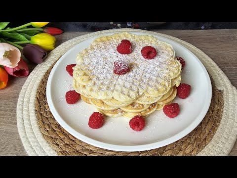 Nunca mais vai querer comprar Galette/Waffles depois de provar essa receita!Viciante e prático 👌