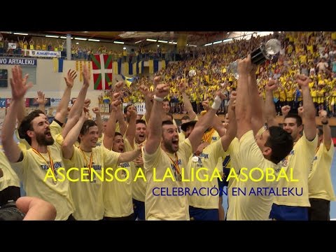 Celebración en Artaleku - Ascenso del Bidasoa Irun a la Liga Asobal | Txingudi Online