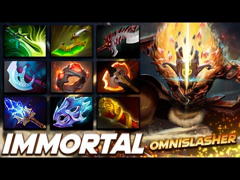 Juggernaut Immortal Blademaster Omnislasher - Dota 2 Pro Gameplay [Watch & Learn]