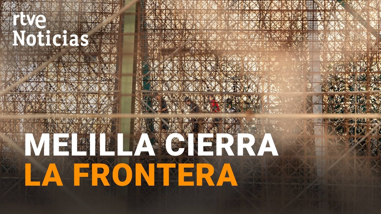 Crisis migratoria en Ceuta | Aumenta la presión en el paso fronterizo de Melilla | RTVE Noticias