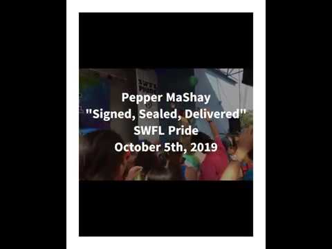 10-05-2019 Pepper MaShay @ SWFL Pride "Signed, Sealed, Delivered" [Live Performance]
