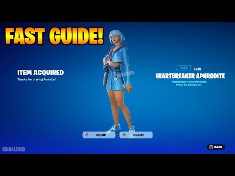 How To Get Heartbreaker Aphrodite Style NOW FREE In Fortnite! (Unlocked Heartbreaker Aphrodite Skin)
