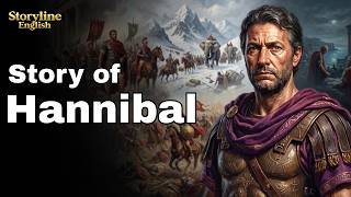 Hannibal Barca - The greatest enemy Rome has ever faced || English Listening Practice ✅