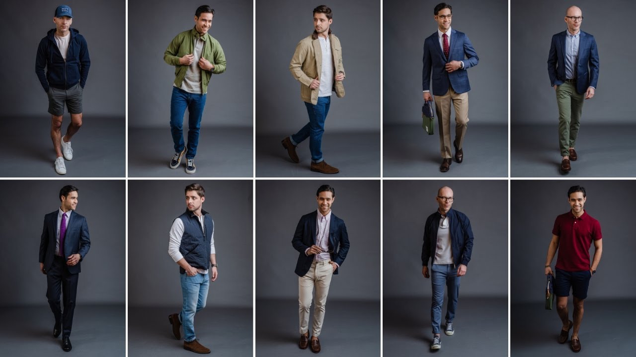 10 Spring/Summer Outfit Ideas for Men in 90 Seconds