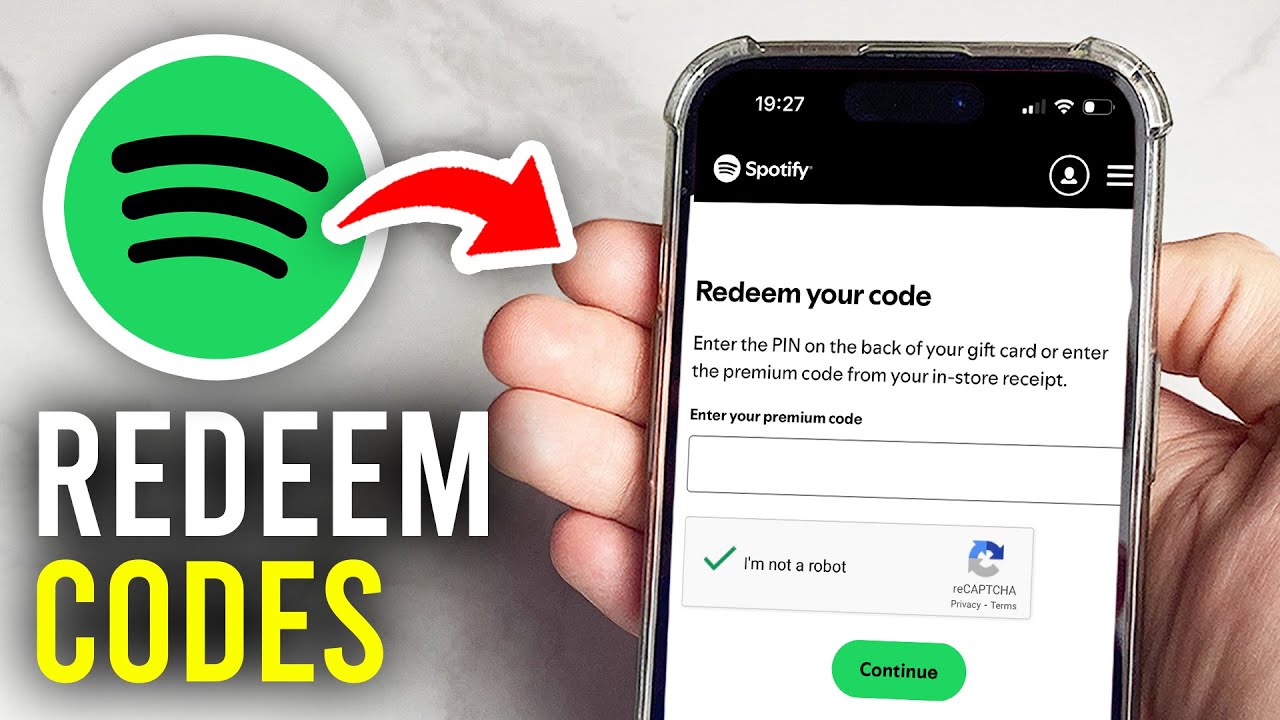 How To Redeem Spotify Premium Code - Full Guide