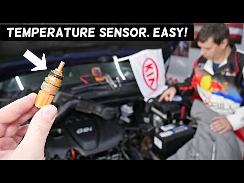 KIA OPTIMA COOLANT TEMPERATURE SENSOR REPLACEMENT REMOVAL