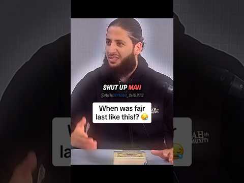 Do you have to pray Fajr in the mosque? Akhi Ayman