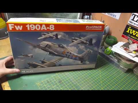 New Eduard 2019 Fw 190A-8 1/48