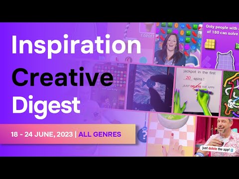 Freshest trends in mobile game ads (18 - 24 June, 2023 | All Games) - YouTube