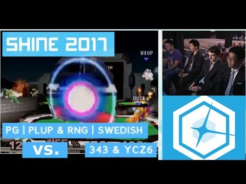 The Double Samus Ditto - Plup & Swedish Delight vs. 343 & ycz6 (Shine 2017 Highlights - SSBM)