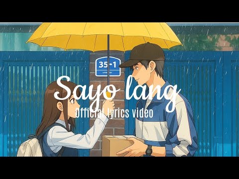 Sayo lang - eya (Official lyrics video) #SayongLang #LoveInLyrics (AI Soul Made) 