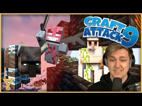 7 Tode, 2 Raids, eine Eisenfarm! - CraftAttack 9