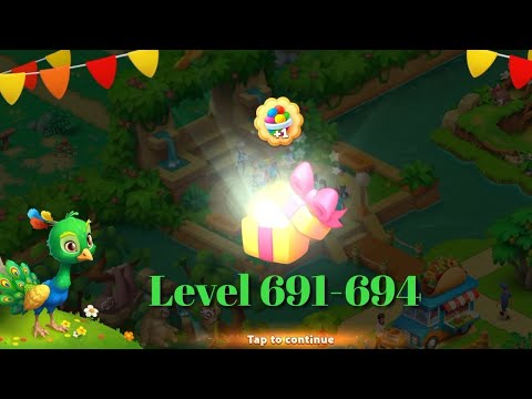 Wildscapes Level 691-694