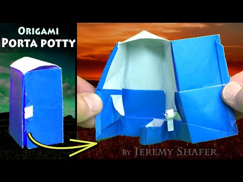Origami Porta Potty