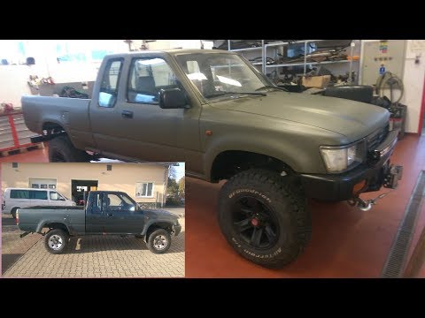 Thumbnail for Toyota Hilux pickup 4x4 restoration by Toyota, Toyota Pickup EV, Toyota Hilux