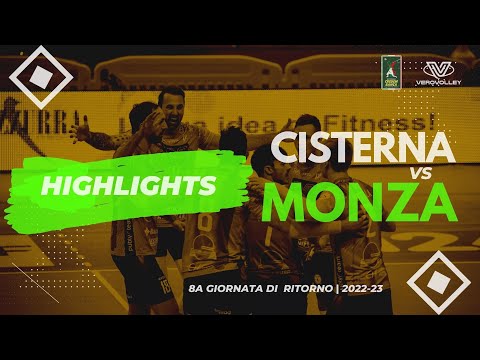 Highlights | Cisterna 1-3 Vero Volley | 8a giornata ritorno 22-23