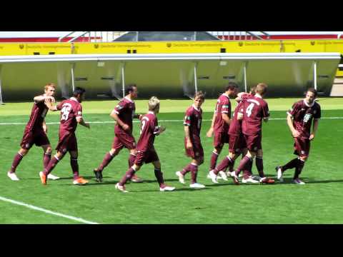 [ 1.FC KAISERSLAUTERN Amateure - Preussen Münster Teil 3 ] Tor zum 3:0 durch Enis Saiti