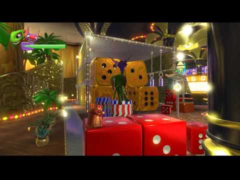 Yooka-Laylee 100% playthrough pt 11 Capital Cashino and road to last boss. PC gameplay