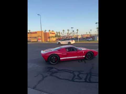 Ford GT Leaving Car Show