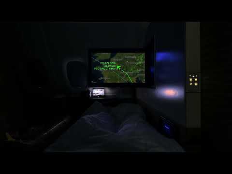 Flying First Class Overnight on Etihad Airways | 8 Hours of Luxury at 38,000 Feet