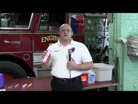 Deputy Chief Joseph Hulyk of the Southbridge Fire Dept. discusses the new sharps disposal program!
