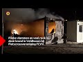 Grote brand verwoest gebouw van fietscrossclub Veldhoven