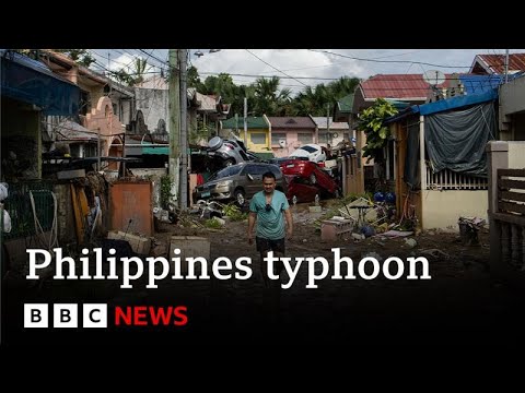菲律賓遭強颱重創！至少90人罹難、災情慘重 (At least 90 dead as typhoon wreaks havoc in the Philippines | BBC News)