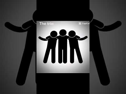 the trio #foryou #fypシ゚ #shorts #youtubeshorts #shortvideo #trio #memes #cool #capcut #foryoupage