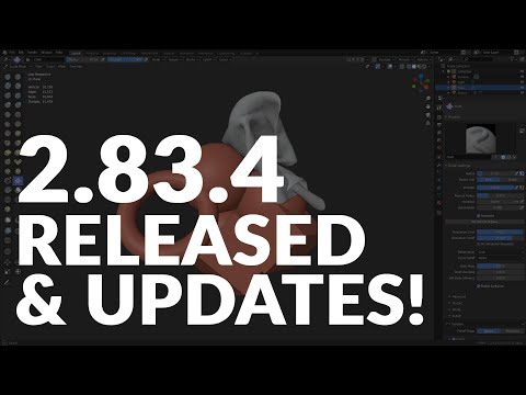 BLENDER 2.83.4 RELEASED & UPDATES!😍