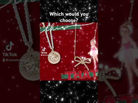 🌟 Left or Right? ⭐️ Aster Necklace or 🎀 Satin Necklace? Drop a ⭐️ for Aster or 🎀 for Satin! 💖