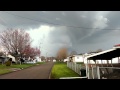 Tornado Forming at Belpre OH Parkersburg WV 4-9 ...
