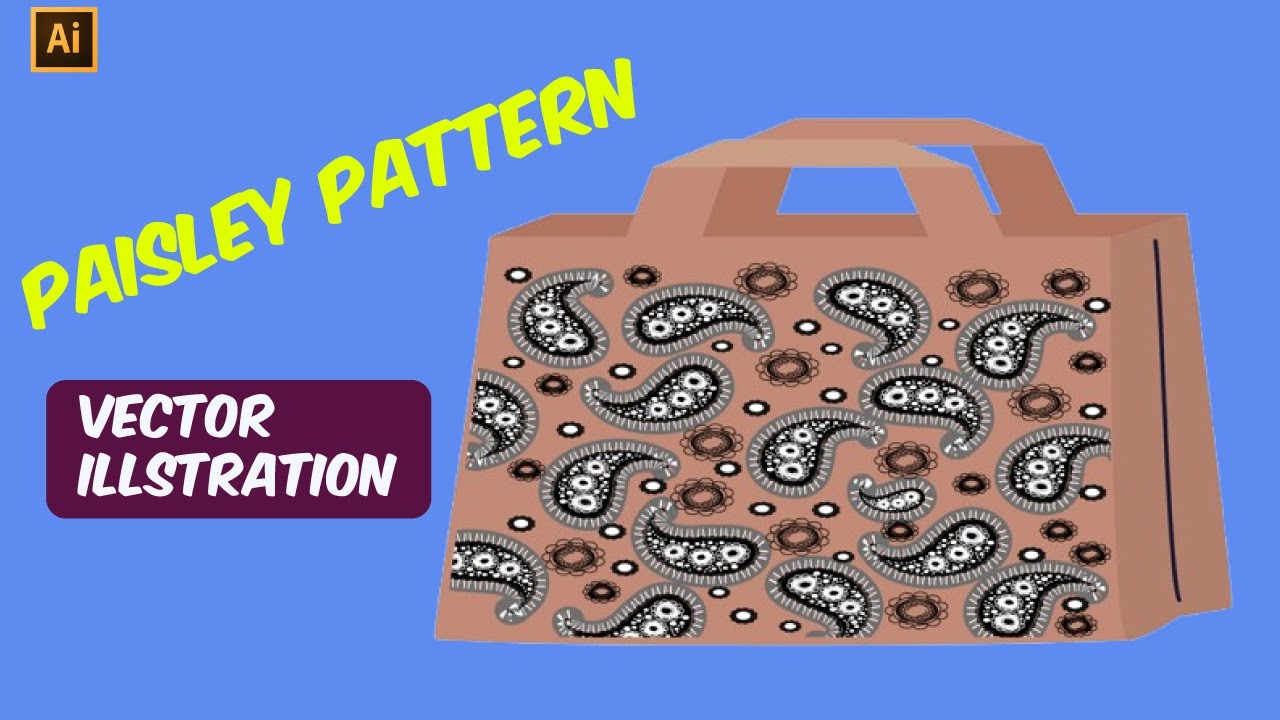 Paisley Pattern in Adobe Illustrator