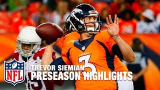 Trevor Siemian Highlights | Best & Worst of 2016 Preseason | NFL by NFL