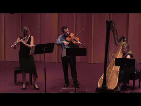 Lyrica Trio - Debussy - Sonata for Flute, Viola, and Harp - III - Final