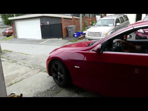 2007 BMW 328i brake pad replacement