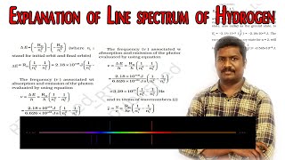 16.Line Spectrum of Hydrogen | CHEMISTRY TEACH | Structure of Atom | NCERT Chemistry Class 11 |தமிழ்