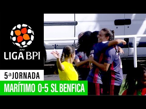Liga BPI: CS Marítimo 0 - 5 SL Benfica