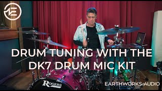 Video thumbnail for Drum Tuning and The EarthWorks DK7 by Kenny Sharretts