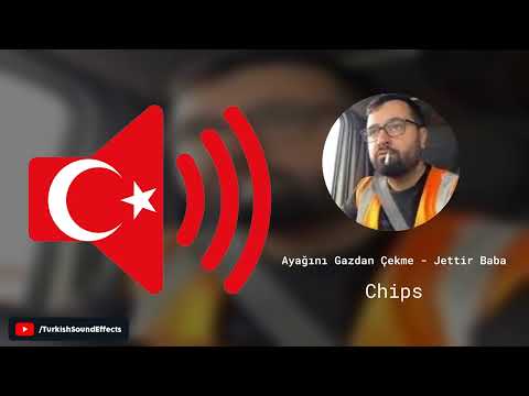 Ayağını Gazdan Çekme - Jettir Baba - Chips - Ses Efekti