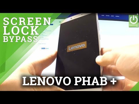 LENOVO Phab HARD RESET - Bypass Pattern by Recovery Mode