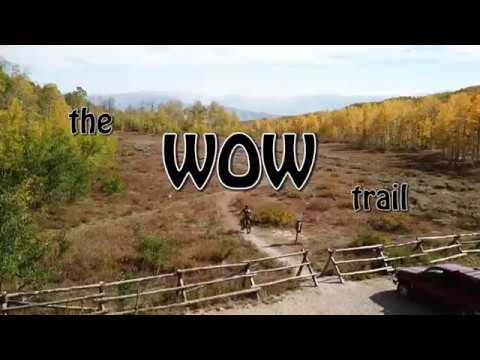 Downhill on the WOW trail...
